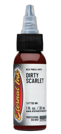 DIRTY SCARLET - RICH PINEDA - Reyes Tattoo Supply TINTAS ETERNAL